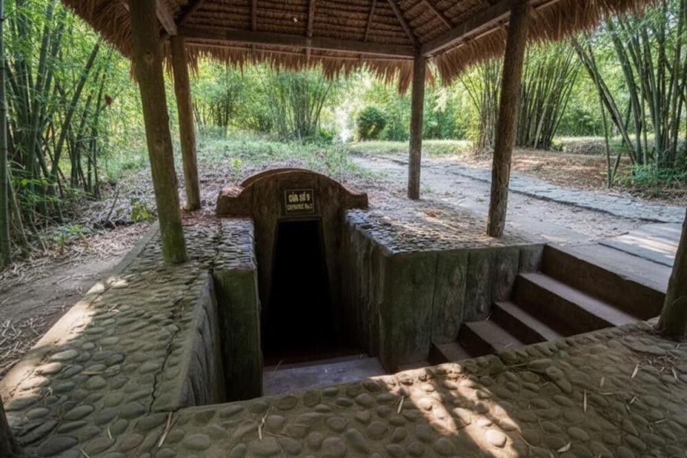 Địa đạo Vịnh Mốc l&agrave; một trong những c&ocirc;ng tr&igrave;nh qu&acirc;n sự độc đ&aacute;o bậc nhất Việt Nam.